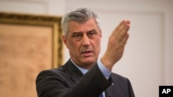 Predsednik Kosova Hašim Tači (arhivski snimak)