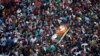 FILE - Bangladeshi mourners carry the coffin containing the body of blogger Ahmed Rajib Haider for funeral in Dhaka, Bangladesh, Feb. 16, 2013.