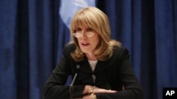 Patricia O'Brien, Under-Secretary-General for Legal Affairs.