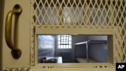 Cellule dans une aile de la prison d'État de Camp Hill, en Pennsylvanie, aux Etats-Unis, le 13 janvier 2017. (Photo: Marc Levy / AP)