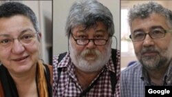 Erol Onderoglu, Sebmem Fincani, Ahmet Nesin (Sumber: Google)