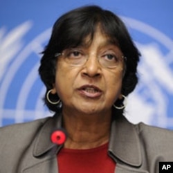 United Nations High Commissioner for Human Rights Navy Pillay (File)