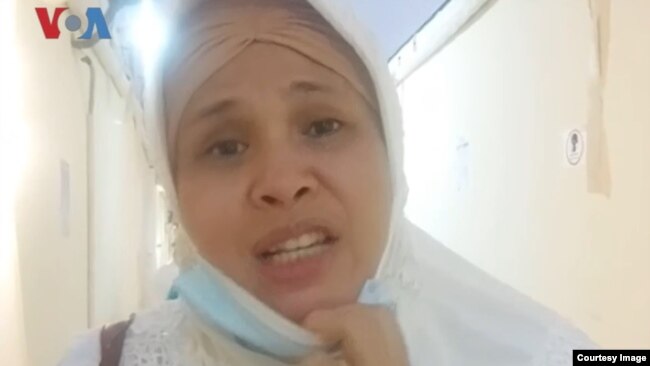 Nur Ainun Sinambela, salah satu jemaah haji yang terpilih (foto: courtesy).