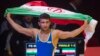 حسن رحیمی، برنده مدال طلای وزن ۵۵ کیلوگرم مسابقات جهانی کشتی در مجارستان
