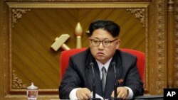 Pemimpin Korea Utara, Kim Jong Un di Pyongyang, Korea Utara (Foto: dok).