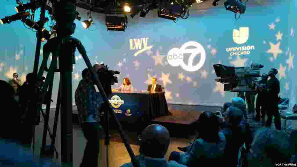 Rep. Tammy Duckworth and Sen. Mark Kirk in Final Debate