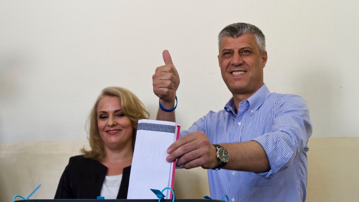 Kosovo PM Thaci's Party Claims Victory