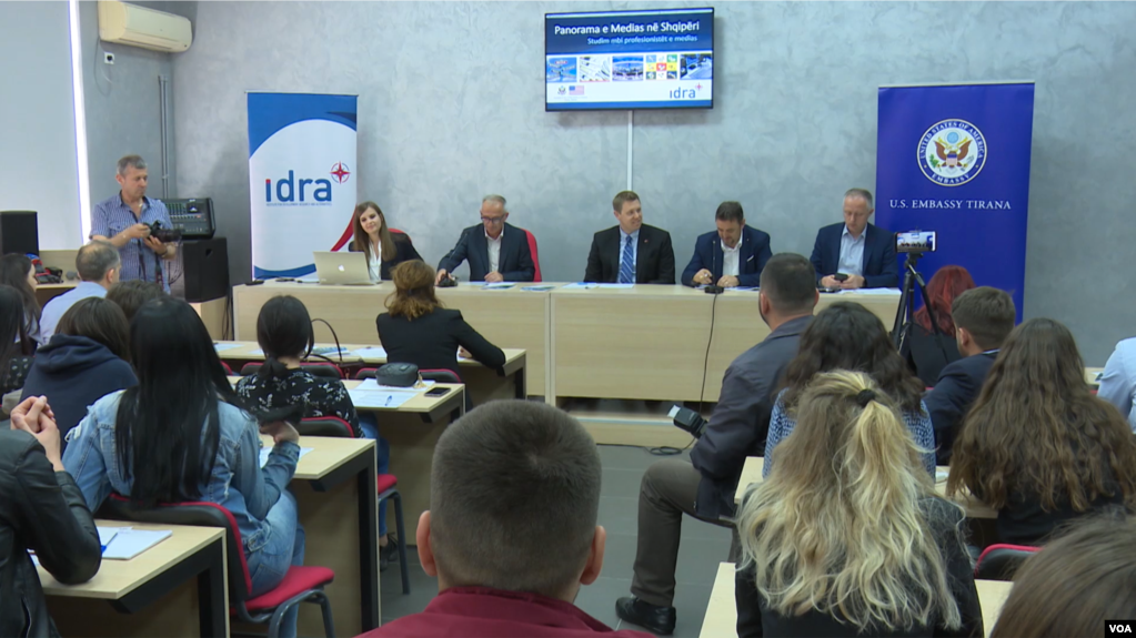 Tiranë: Studim mbi gjendjen e medias shqiptare
