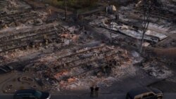 Snimak dronom štete pričinjene u požaru u dijelovima Oregona
