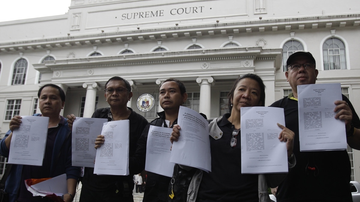 Cybercrime Law In Philippines Draws Protests