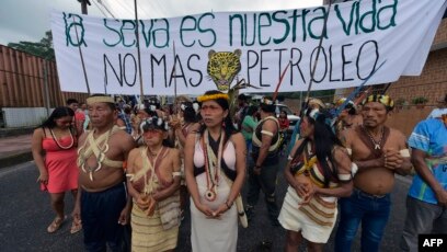 Venezuelan Indigenous People March for Land Rights