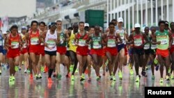 အိုလံပစ်ပွဲတော် နောက်ဆုံးနေ့အမျိုးသား မာရသွန်ပြေးပွဲ