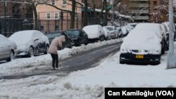 Снігопад у Нью-Йорку, 17 грудня 2020