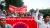 Công nhân Myanmar biểu tình, đòi tăng lương tối thiểu