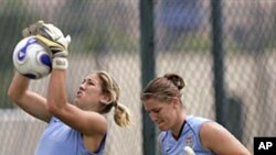 US Women's Soccer Backup Goalkeeper Seizes Opportunity