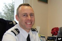 Arnaud Beltrame poses for a photo in Avranches, western France, in this photo dated March 2013. The officer who trade himself for a female hostage was identified as Col. Arnaud Beltrame.