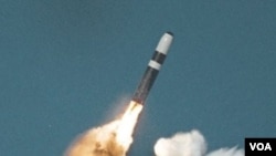 Salah satu jenis misil balistik (foto: ilustrasi).