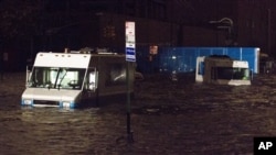 Kawasan New York dan New Jersey yang baru saja dilanda badai Sandy bersiap menghadapi badai Nor'easter, walaupun tidak sekuat badai Sandy (foto: dok).