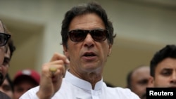 임란 칸 파키스탄 총리(자료사진)