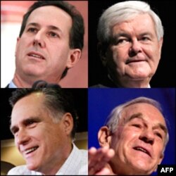 Chapdan - Rik Santorum, Nyut Gingrich, Mitt Romni va Ron Pol