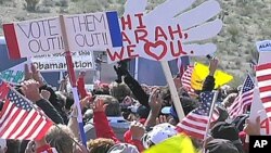 Grassroots conservative and libertarian activists gathered in Searchlight, Nevada to advocate for lower taxes and smaller government.