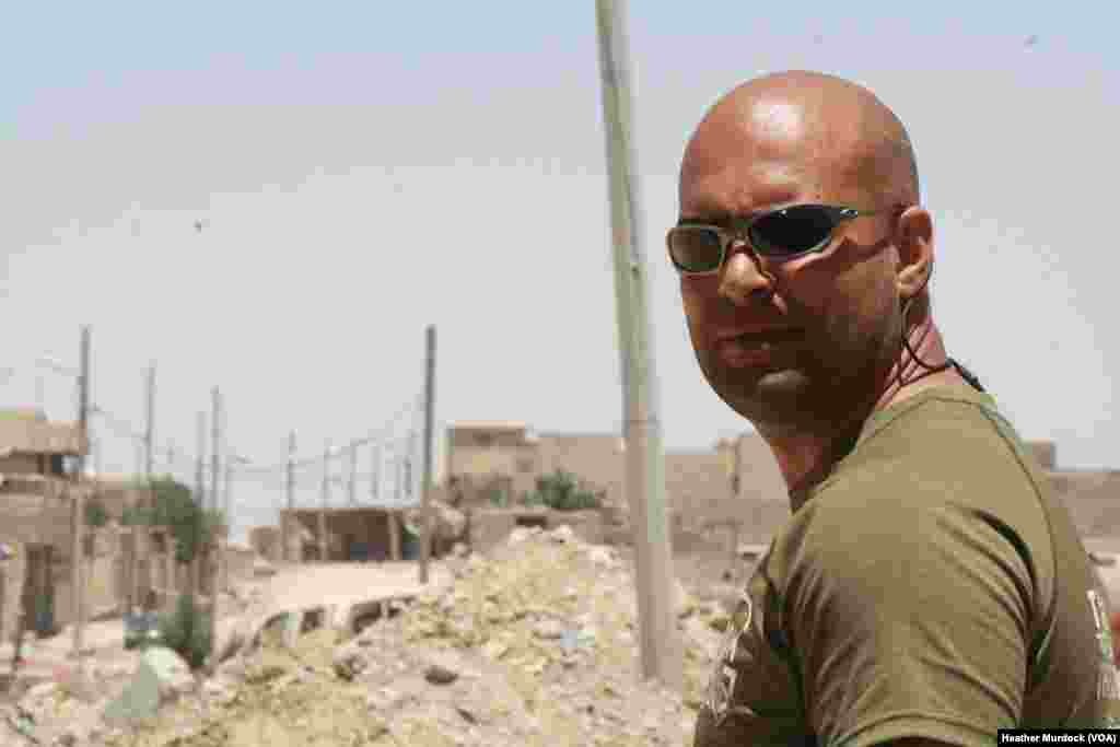 Ahmed Ghalibi, a fighter with the Emergency Response Division says the upcoming battle for Old Mosul, IS's last stronghold in the city, may prove to be the most difficult battle to date in Mosul, Iraq, June 15, 2017.