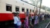 လုံခြုံရေးအခြေအနေကြောင့် ရန်ကုန်-မော်လမြိုင် ရထားလိုင်း ရပ်ဆိုင်းထား