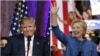 Trump amplía ventaja y Clinton disminuye margen