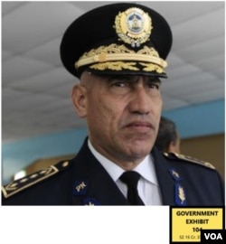 “El Tigre Bonilla”, director de la policía en Copán, Honduras, vinculado a testimonios de narcotráfico en juicio en NY.
