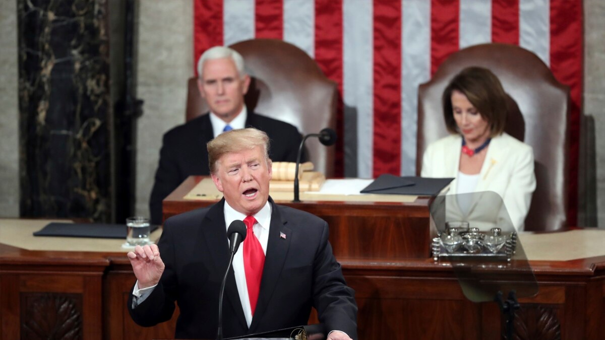 Transkrip Pidato Kenegaraan Presiden Trump Di Depan Kongres Amerika Serikat