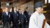 日本首相安倍向靖国神社供奉“玉串料”