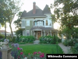 A Victorian-style house in California