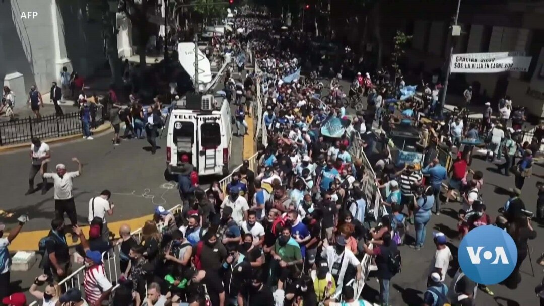 Brazilians mourn death of Argentinian archrival Maradona