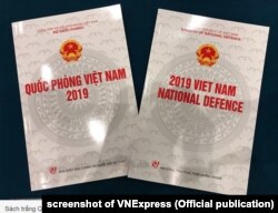 Sách trắng Quốc phòng Việt Nam được công bố hôm 25/11/2019
