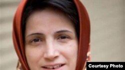 Iranian human rights activist Nasrin Sotoudeh ended a 49-day hunger strike Tuesday after authorities lifted a travel ban on her daughter.