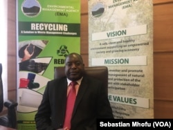Steady Kangata, Environmental Management Agency spokesman, says Zimbabwean businesses will not get another reprieve beyond October 17 to use EPS as food containers, July 2017.