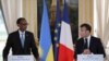 Le président français Emmanuel Macron et le président rwandais Paul Kagame à Paris, le 23 mai 2018.