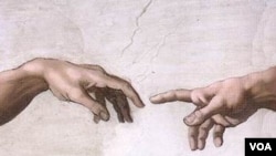 Hands of God and Adam