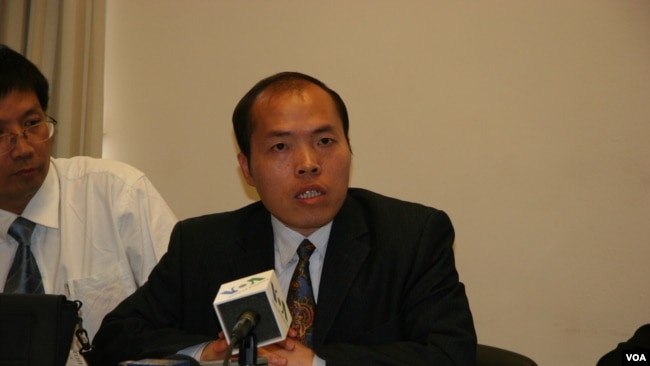 中国人权律师李柏光(2006年5月3日资料照)