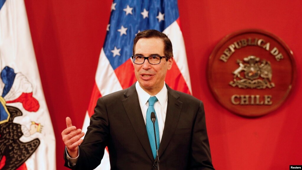 Image result for Treasury Secretary Steven Mnuchin and TPP