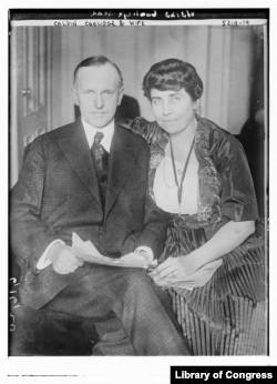President Calvin Coolidge and Grace Coolidge