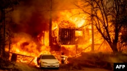 آتش‌سوزی جنگلی در کالیفرنیا - آرشیو