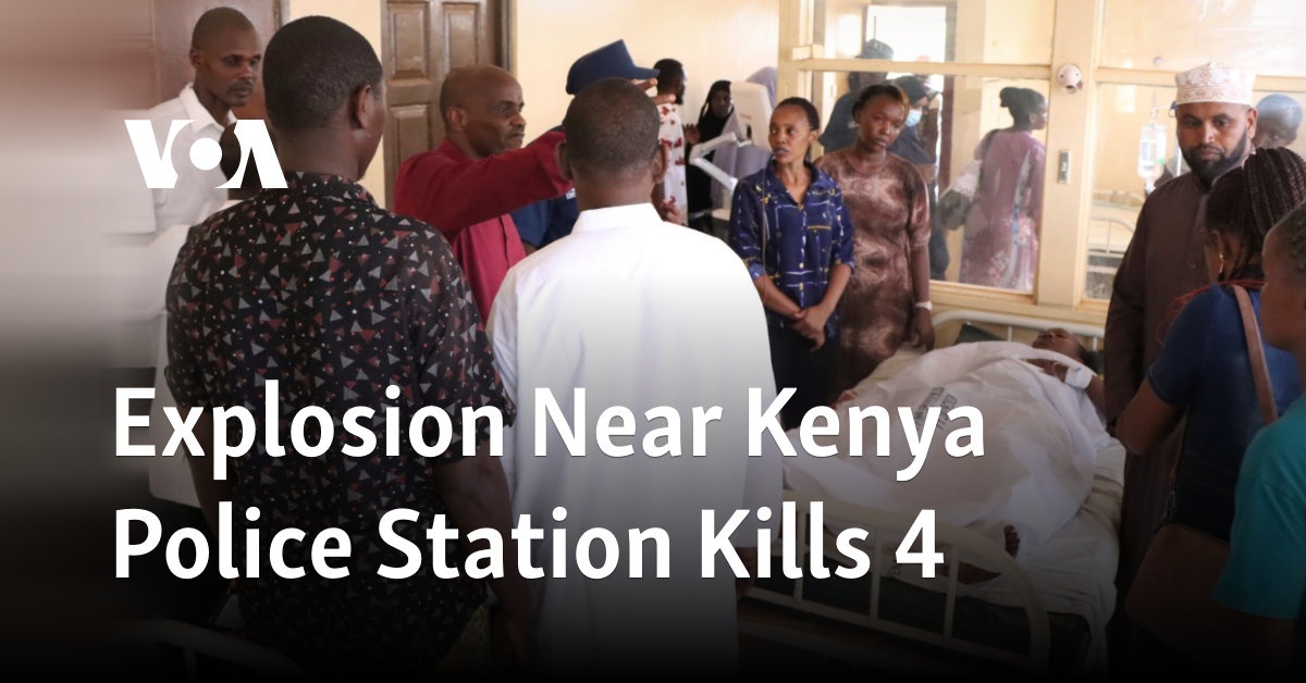 Explosion Near Kenya Police Station Kills 4