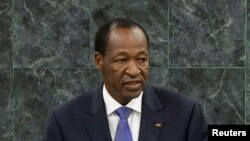 Blaise Compaoré, New-York, 5 septembre 2013