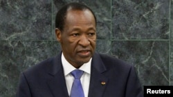 Blaise Compaore, l'ancien président du Burkina Faso