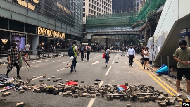 Blokade u Hong Kongu Blokade u Hong Kongu