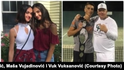 Sara Jovović, Maša Vujadinović i Vuk Vuksanović, crnogorski studenti i učenici u SAD (Fotografije preuzete uz dozvolu vlasnika)