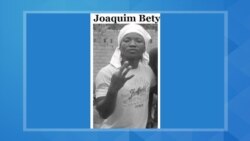 Joaquim Betty, activista do MIC preso em Dezembro de 2019.