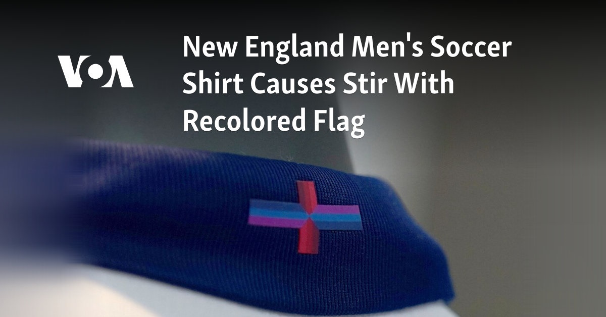 New England Men’s Soccer Shirt Causes Stir With Recolored Flag