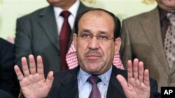 Iraqi Prime Minister Nouri al- Maliki (file photo)